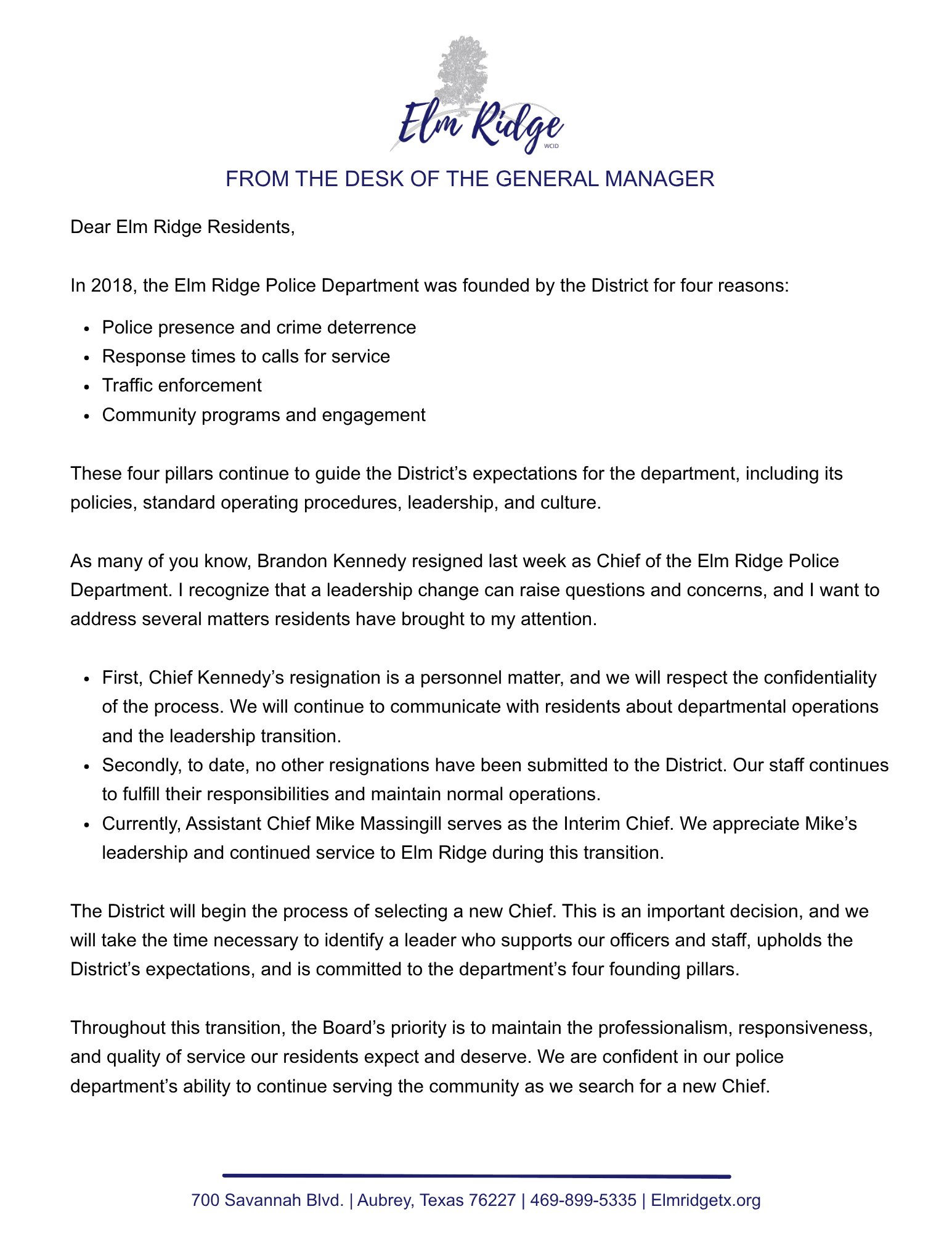 Desk of the GM - Page 1