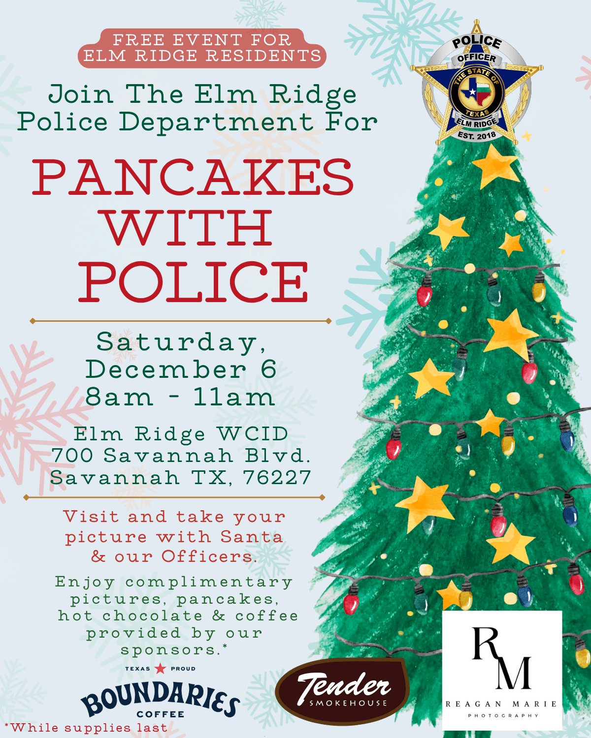 Pancakes with Police 2025